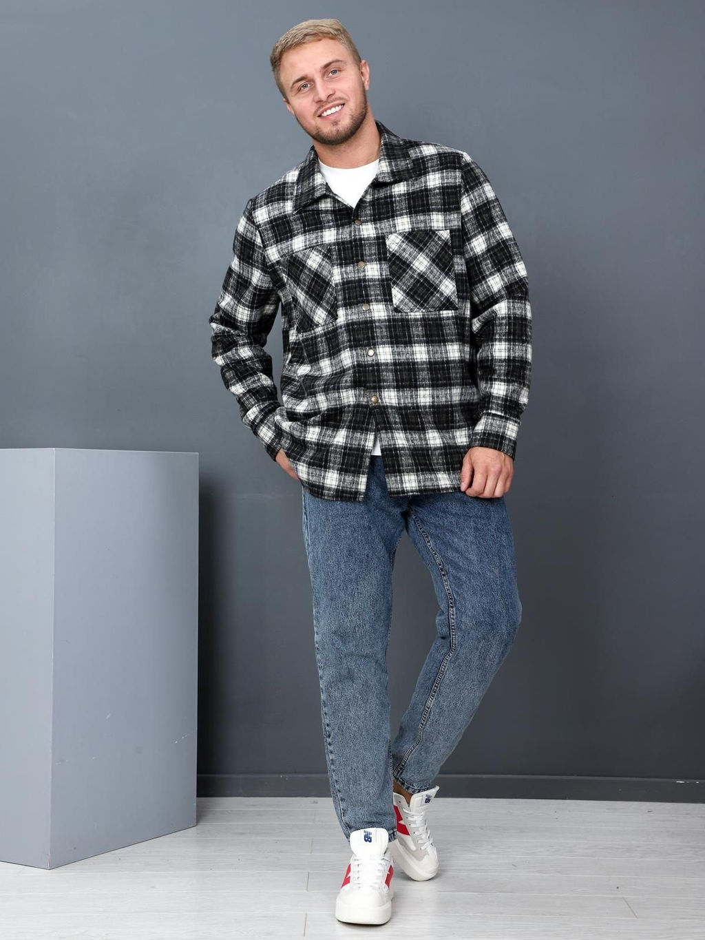 IV-CAPRIZ Никос - рубашка шерстяная  фото 15