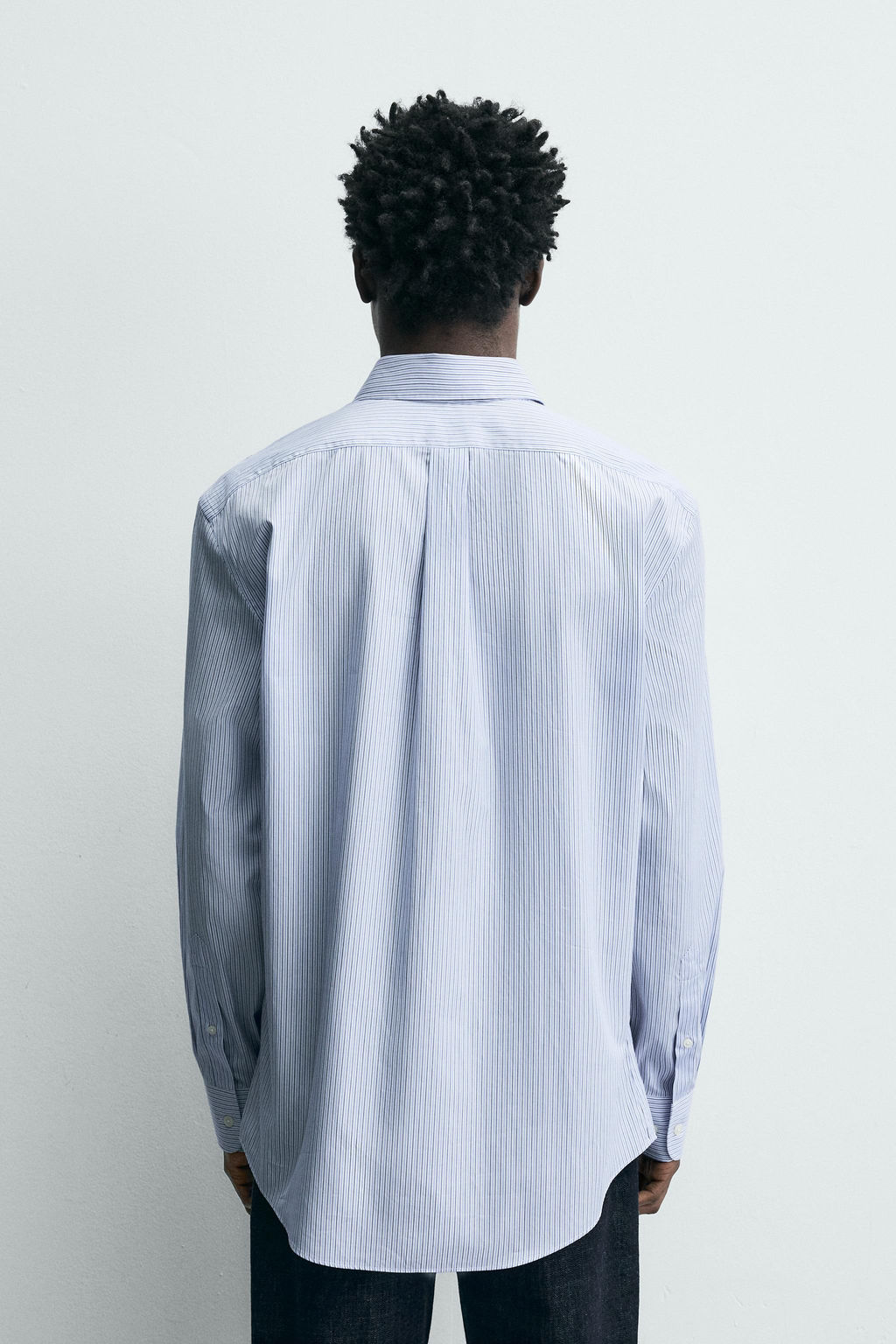 TEXTURED STRIPED SHIRT - Zara фото 3