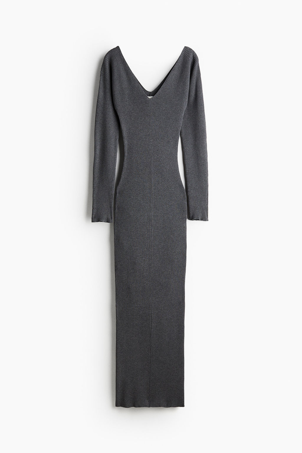 Vestido ajustado en punto de canale - H&m фото 8