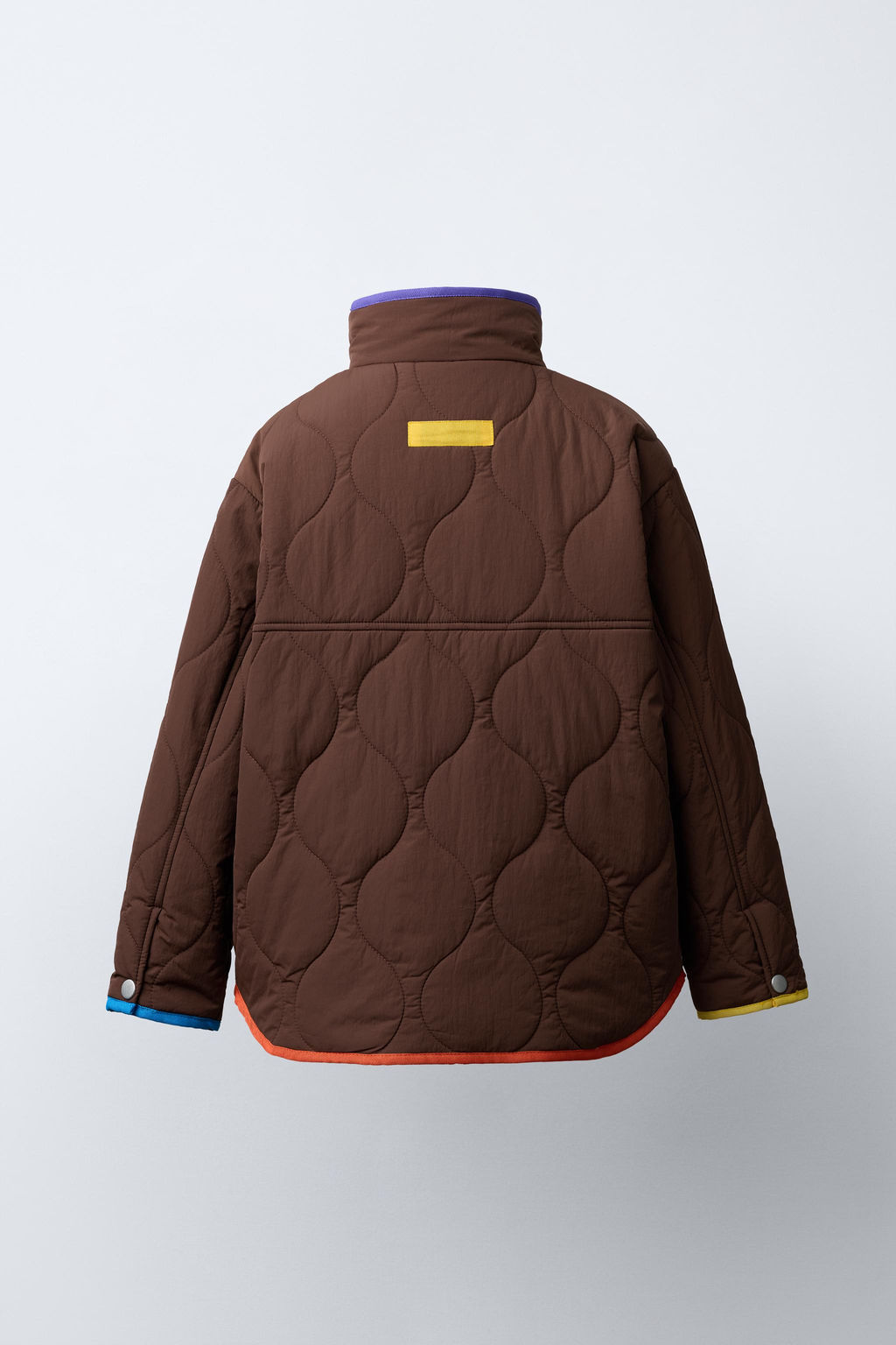 JACKET WITH CONTRAST DETAILS
