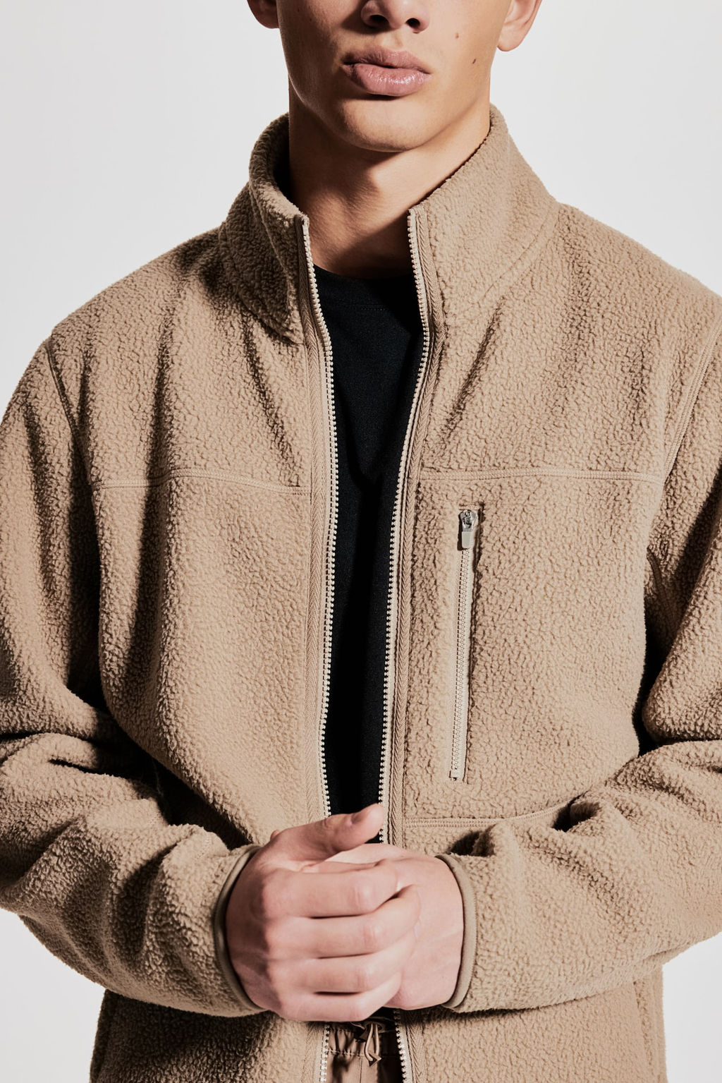 Chaqueta de deporte en borreguito Regular Fit - H&m фото 2