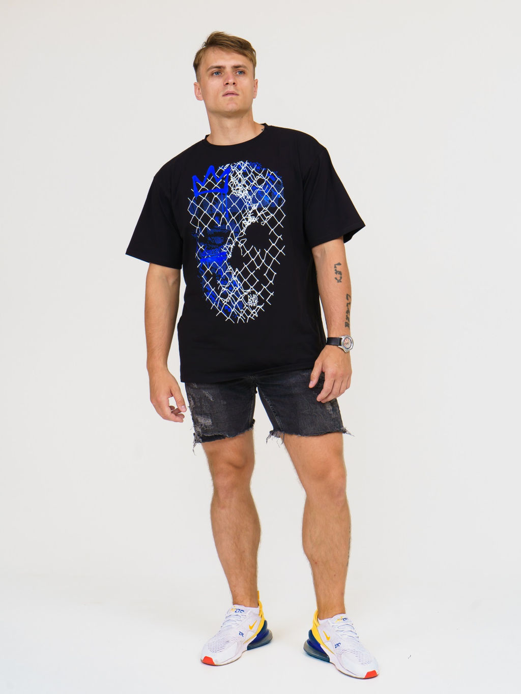 М44 Футболка "Корона/синий"