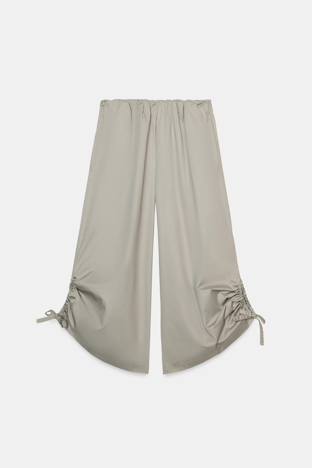 PANTAL?N CULOTTE BAJO AJUSTABLE / Gris?ceo - Zara фото 6