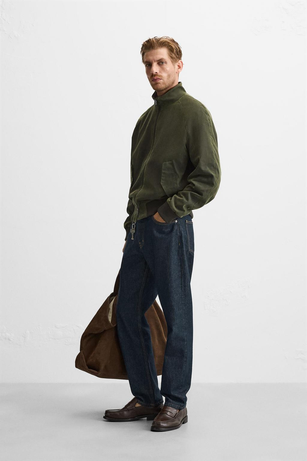 WAXED BOMBER JACKET - Zara фото 4