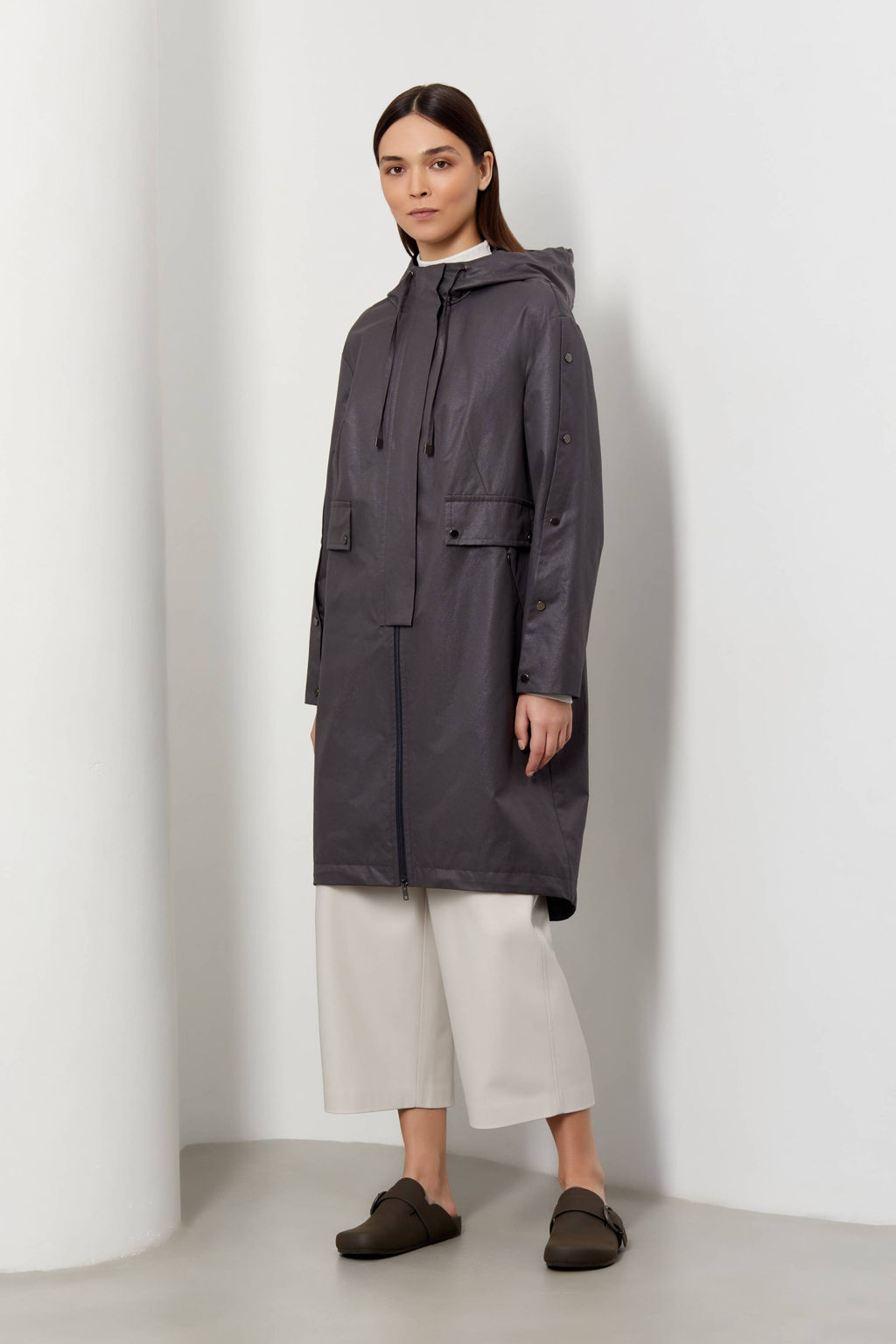 Парка женская арт. 225S - Ultramarine фото 3