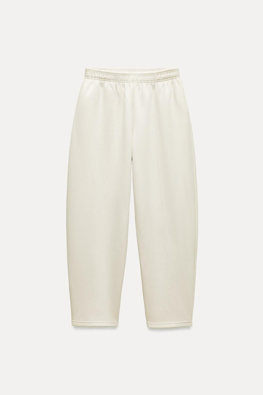 CARROT FIT PLUSH TROUSERS - Zara фото 13