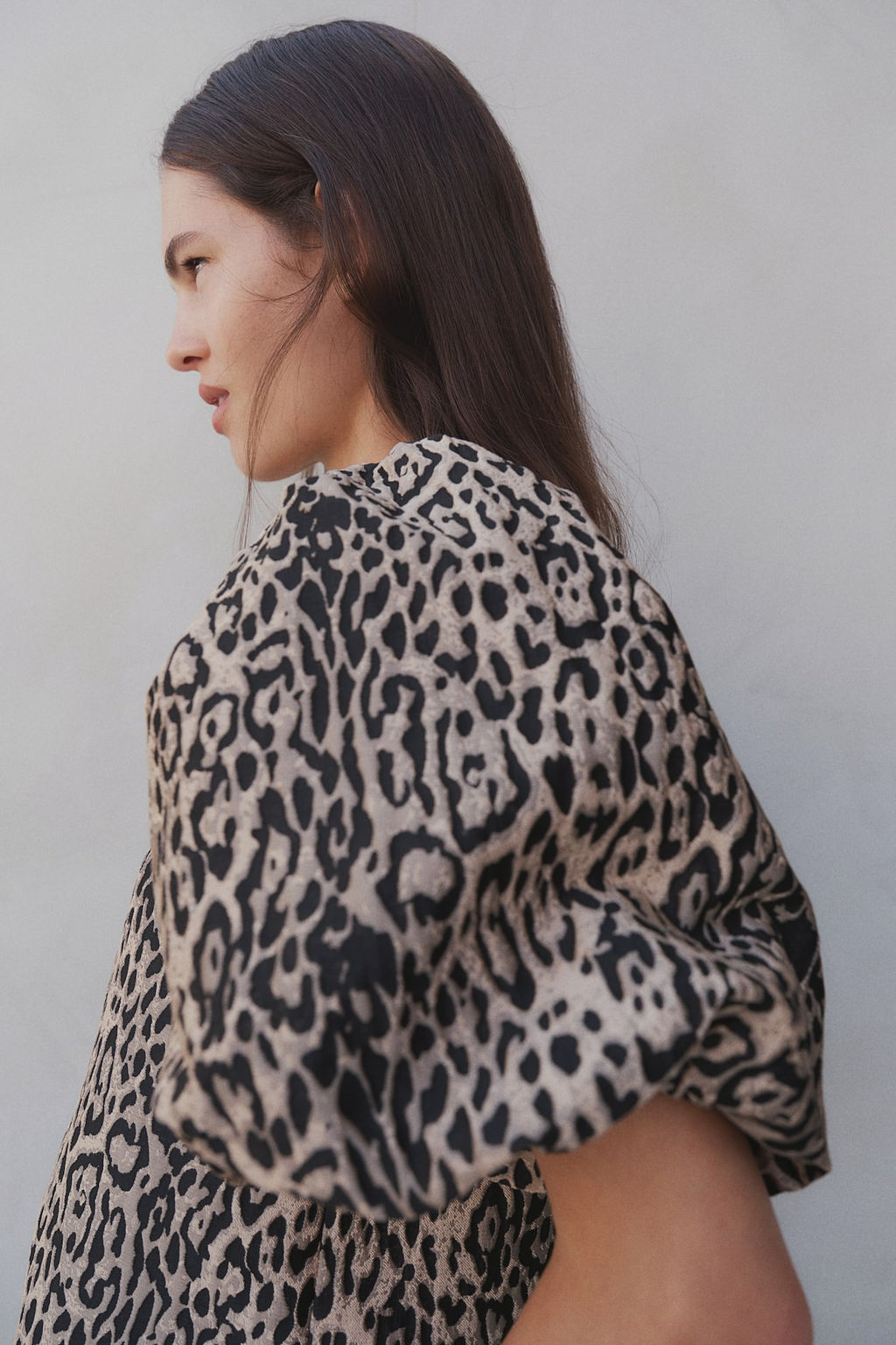 Blusa con mangas globo - H&m фото 4