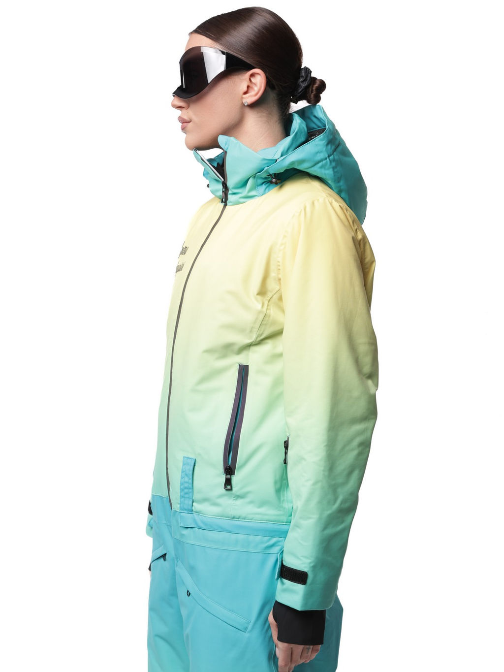 Комбинезон BB-0550 Лимонно-голубой