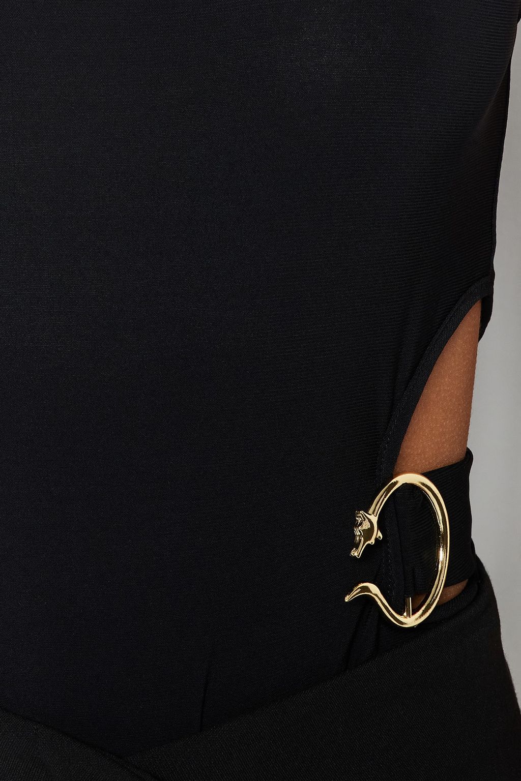 TRENDYOLMILLA Siyah Aksesuarl? Pencere/Cut Out Detayl? C?tc?tl? Orme Body TPRSS23BD00044  фото 5