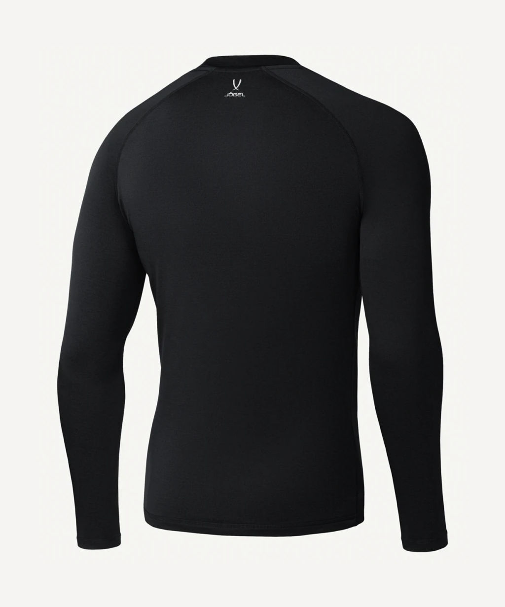 Джемпер компрессионный утепленный JOGEL CAMP PerFormDRY Baselayer Top Warm, черный  фото 3
