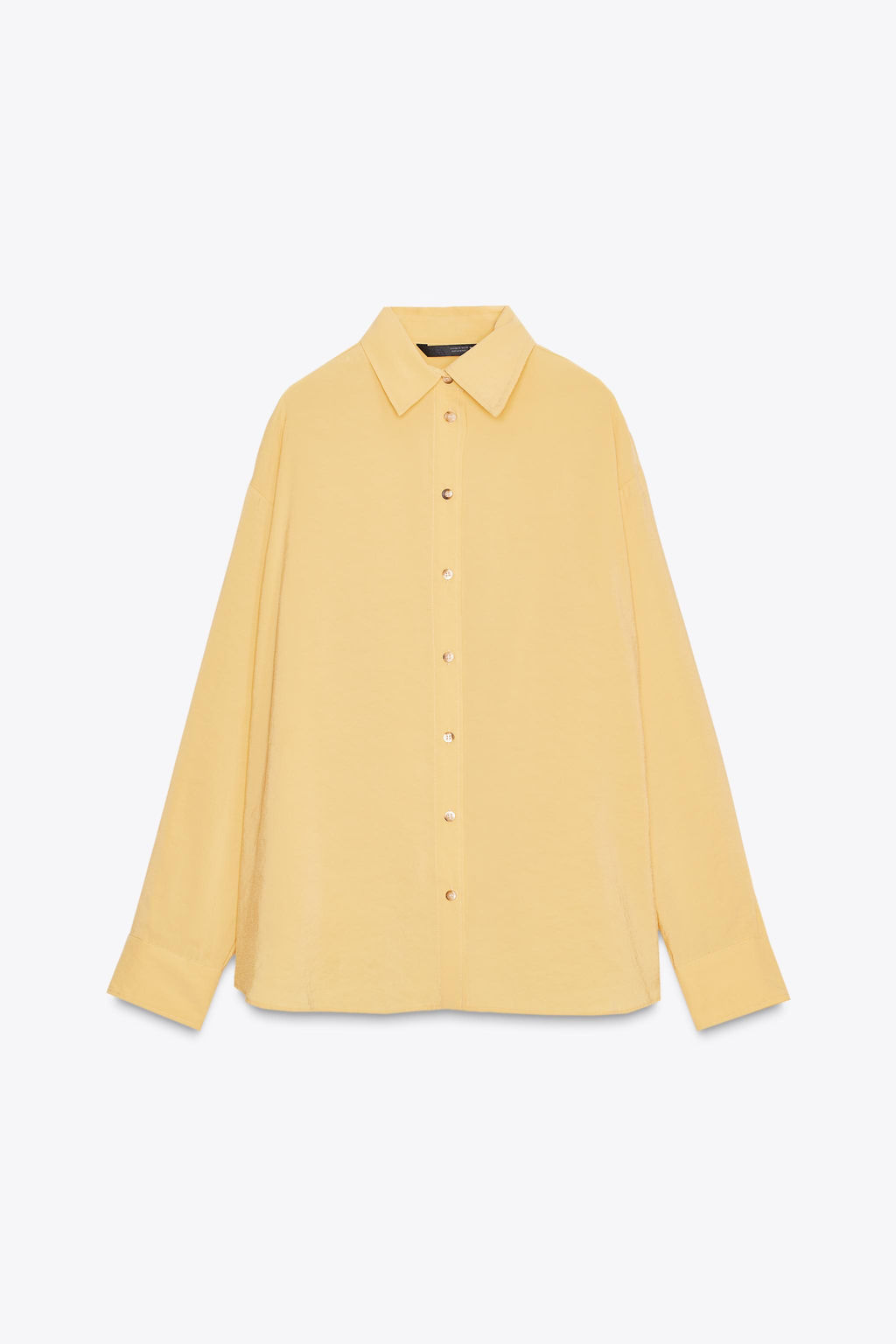 OVERSIZE FLOWING SHIRT - Zara фото 5