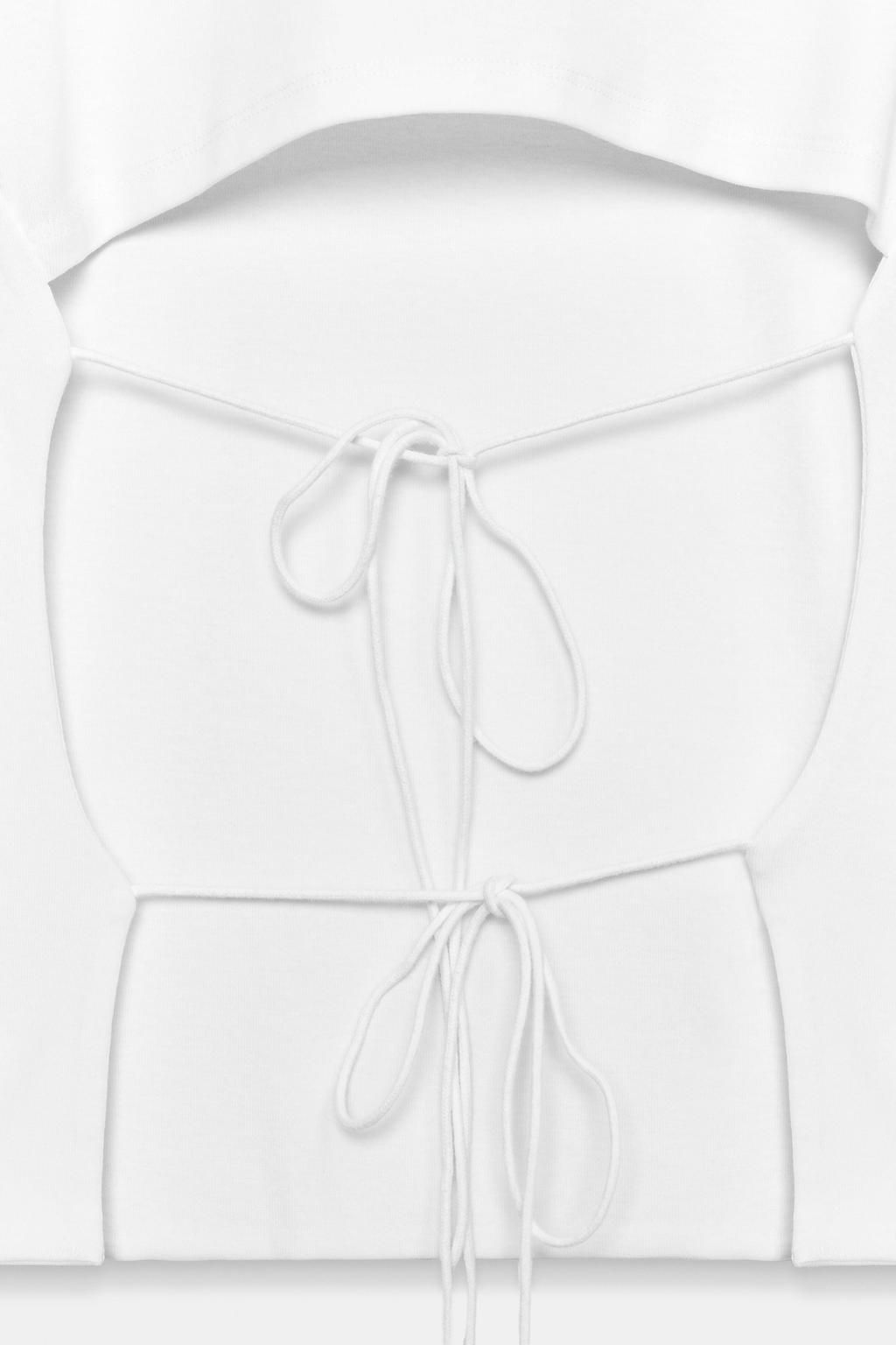 OPEN BACK TOP WITH BOWS - Zara фото 18