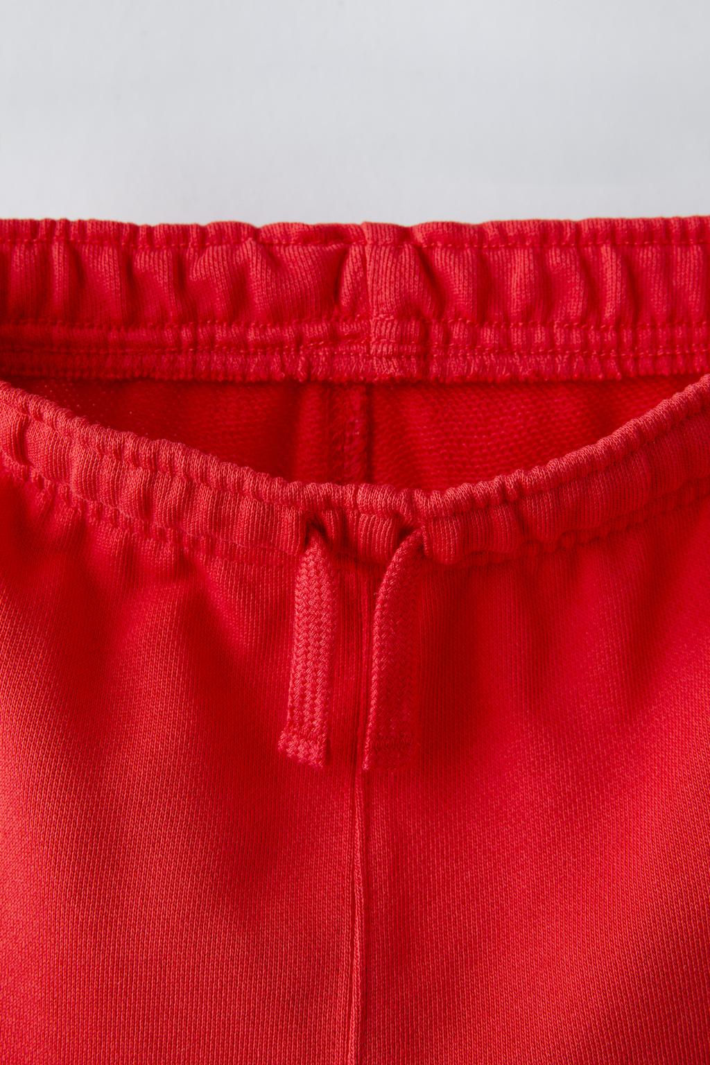 DUZ RENK PAMUKLU BERMUDA SORT - Zara фото 8