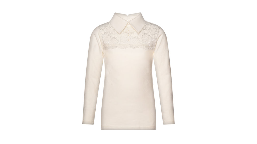 Джемпер детский школьный молочный Д-259 (140, 72)