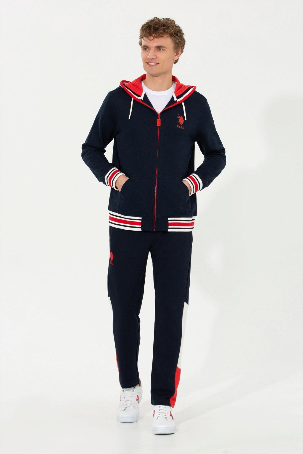 U. S. Polo Assn / Мужские темно-синие вязаные брюки - U.s. polo assn фото 2