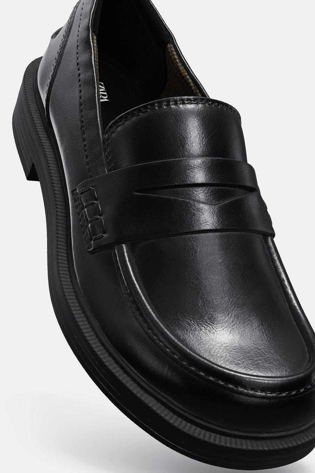 FLAT LOAFERS WITH RAISED VAMP - Zara фото 2