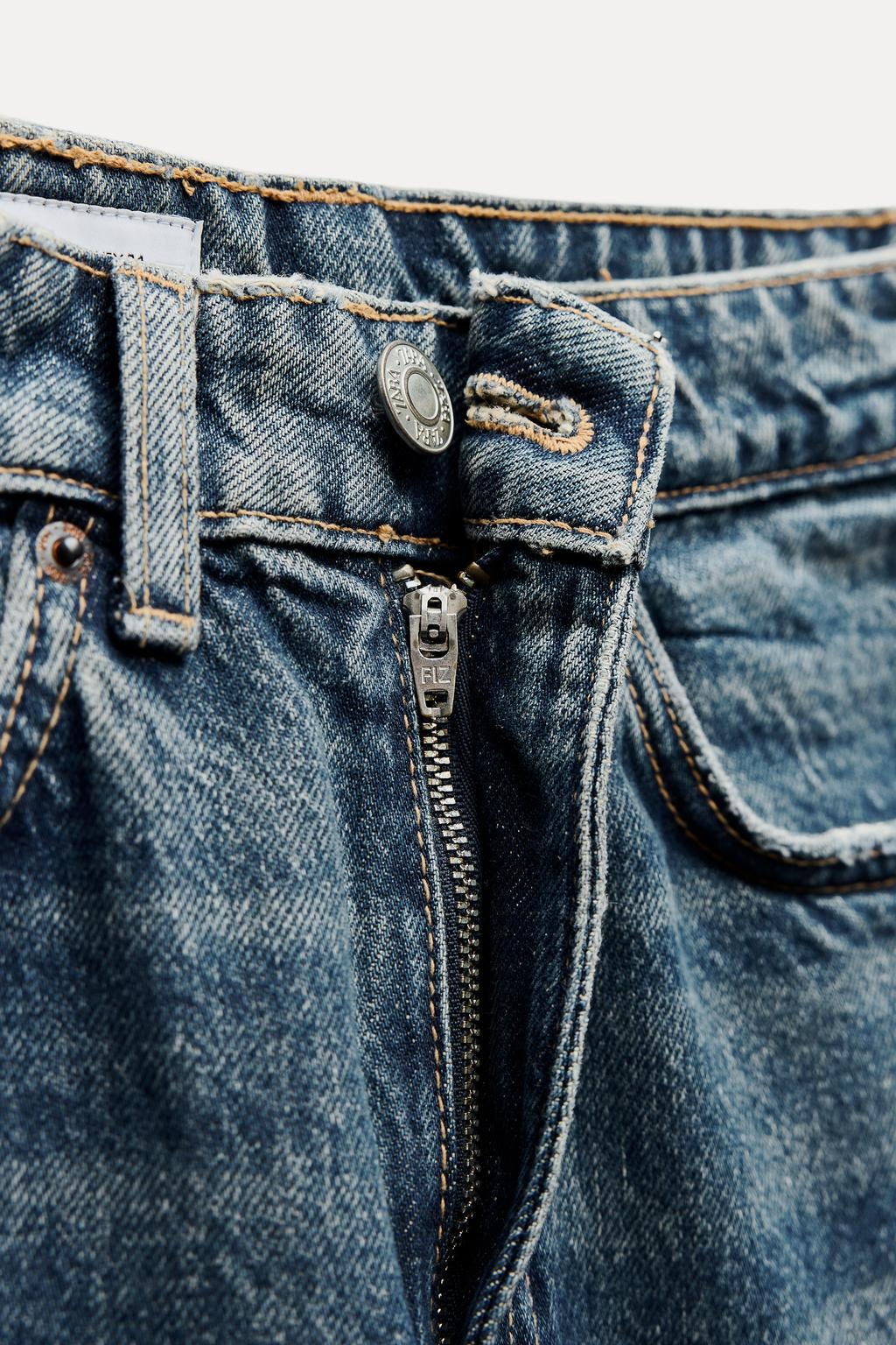 TRF MOM FIT HIGH-WAIST JEANS - Zara фото 20