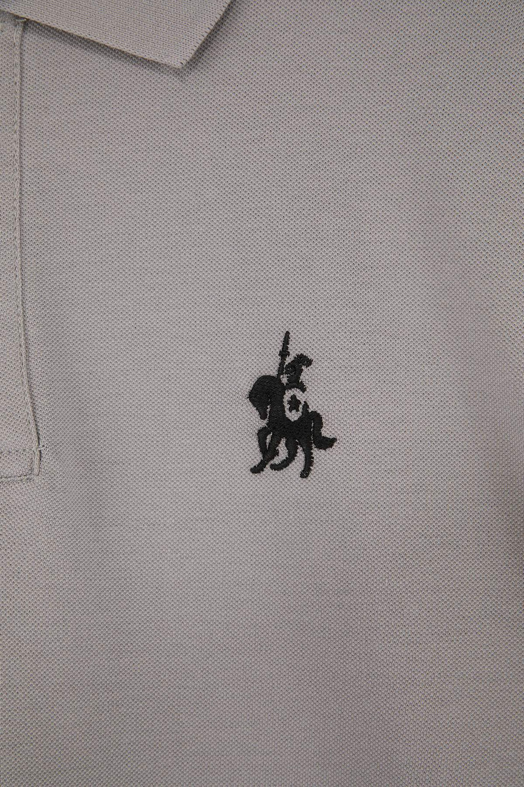 TRENDYOL MAN Gri Regular/Normal Kesim Nak?s Detayl? Polo Yaka T-shirt TMNSS25PO00017 - Trendyolmilla фото 31