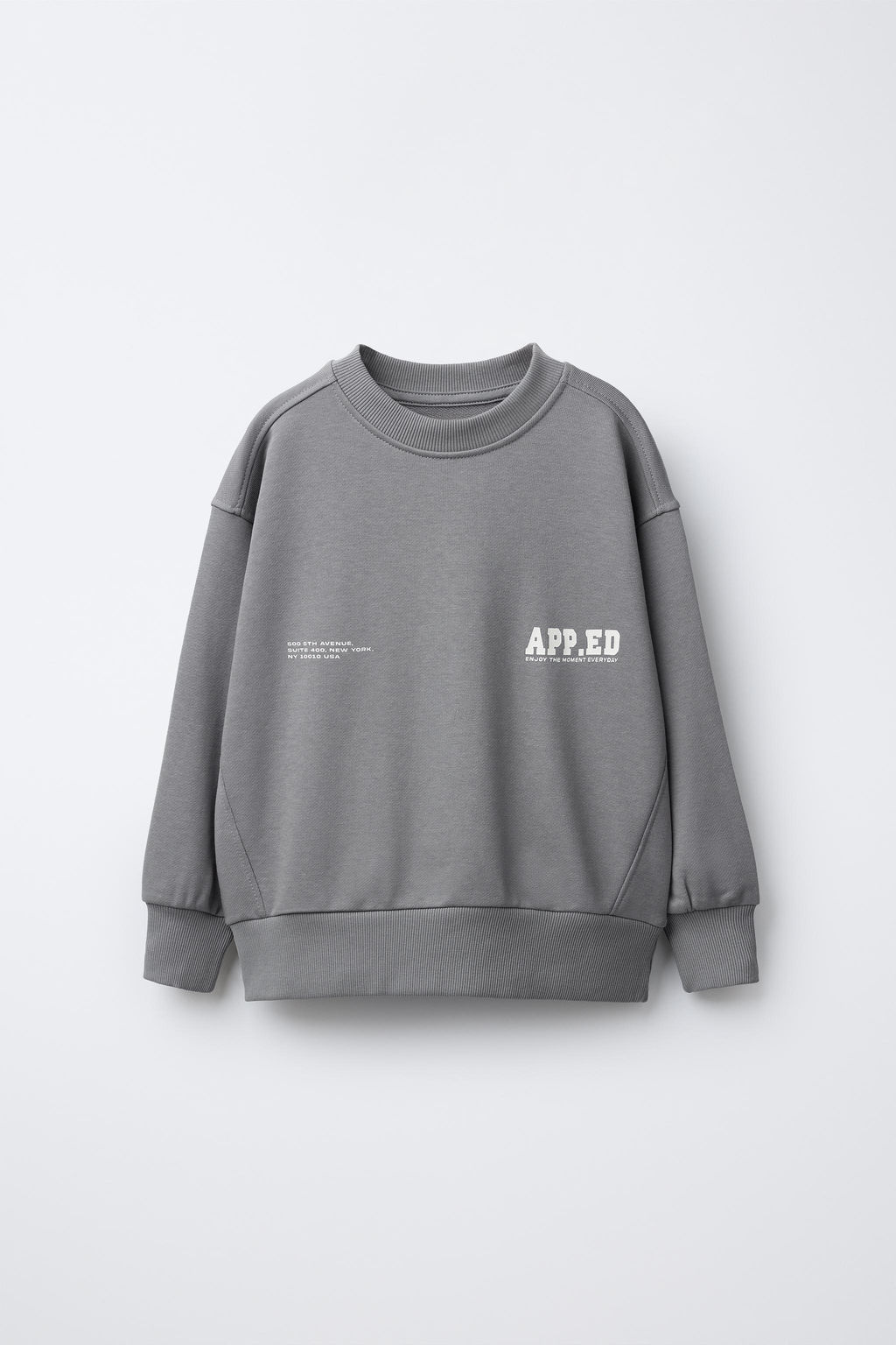 SLOGAN PRINT SWEATSHIRT AND JOGGERS SET - Zara фото 2