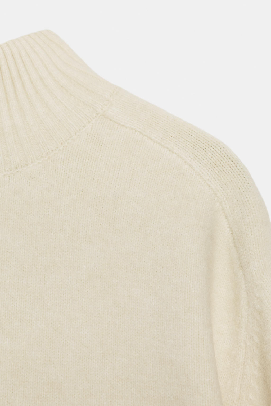 PLAIN KNIT HIGH NECK JUMPER - Zara фото 16