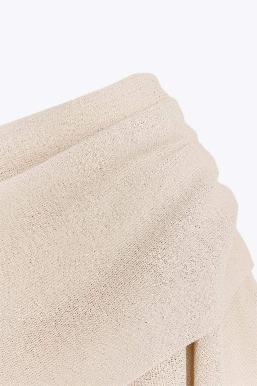PLAIN KNIT LAYERED TOP