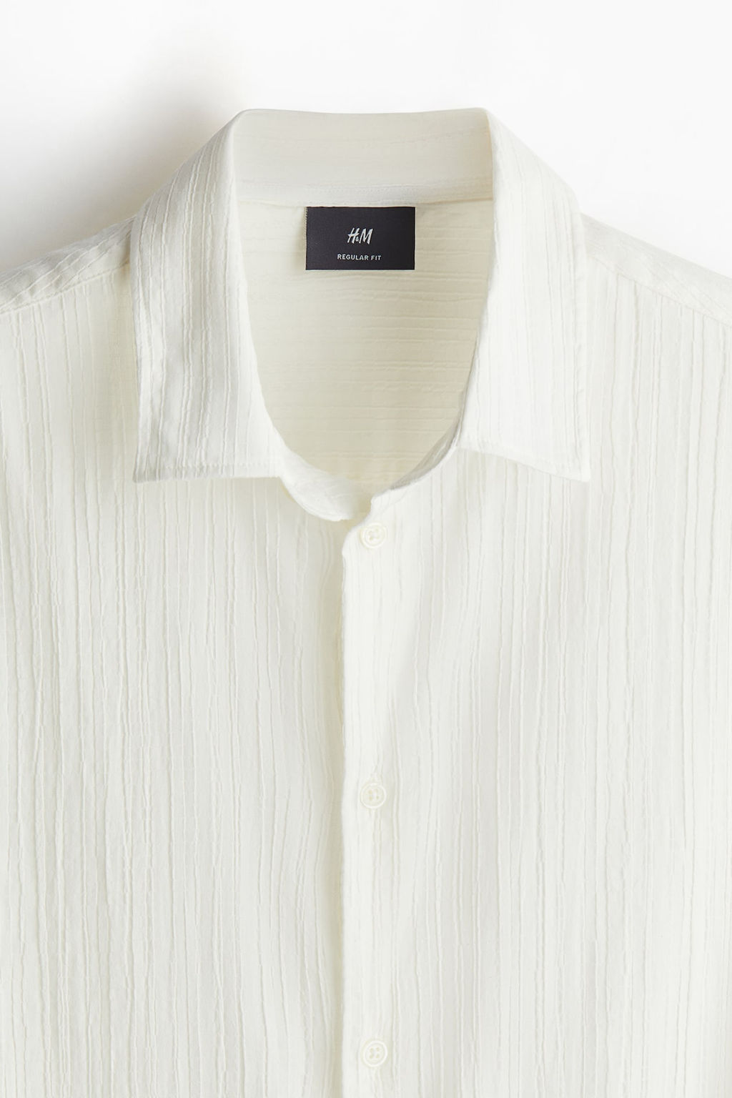 Camisa texturizada Regular Fit - H&m фото 2
