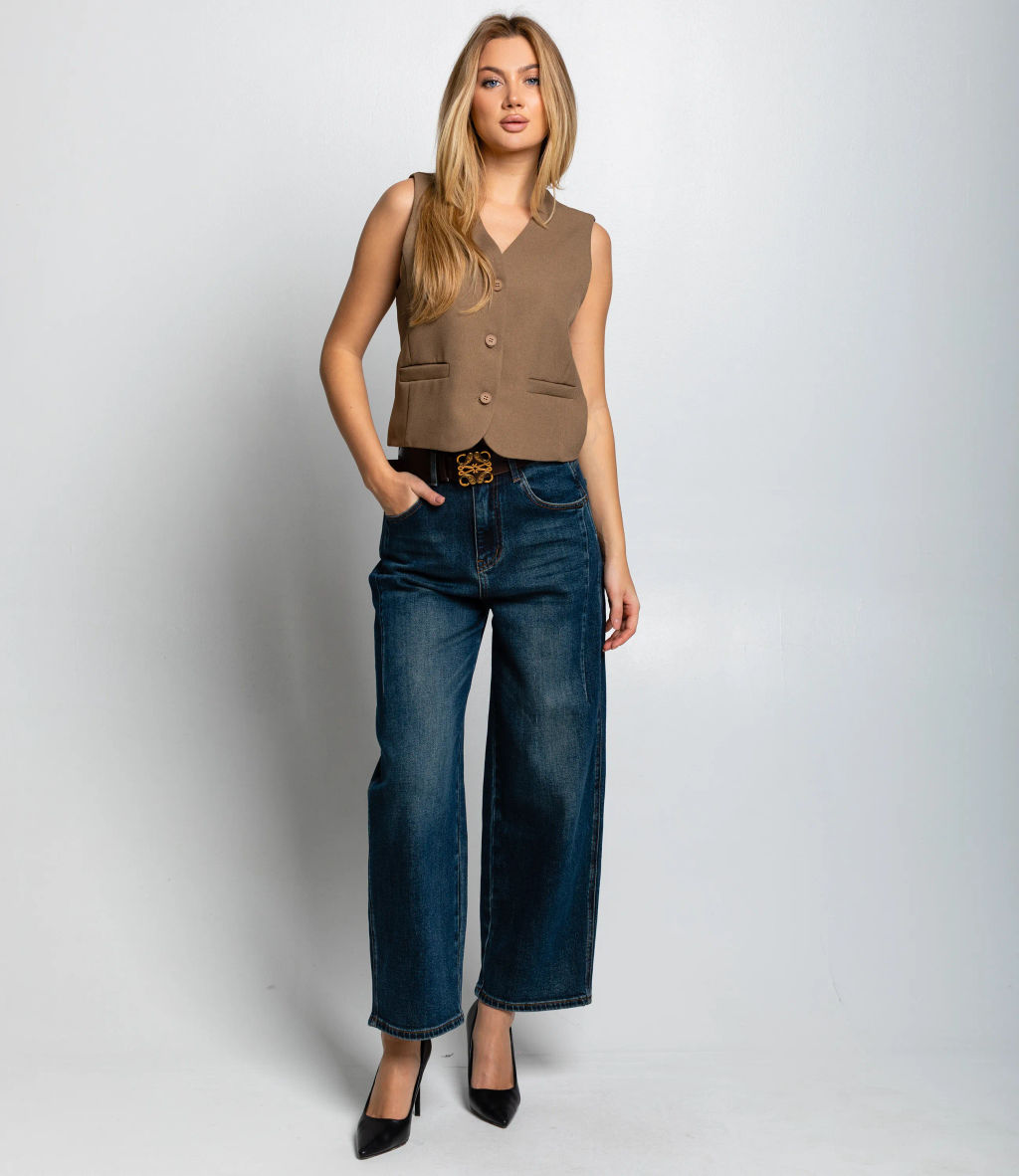 Джинсы #КТ6620 (1), синий