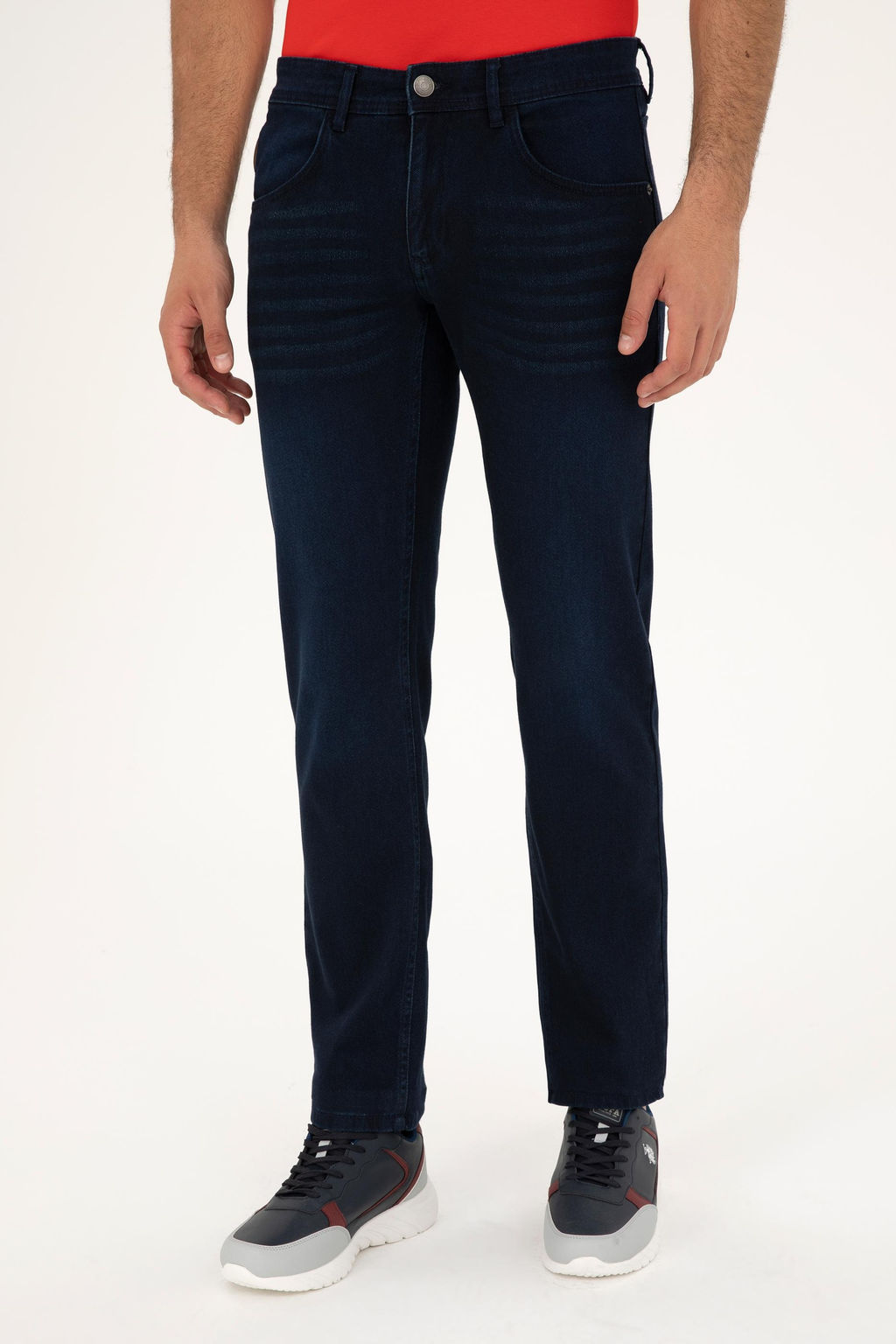 U. S. Polo Assn / Мужские темно-синие джинсовые брюки - U.s. polo assn фото 2