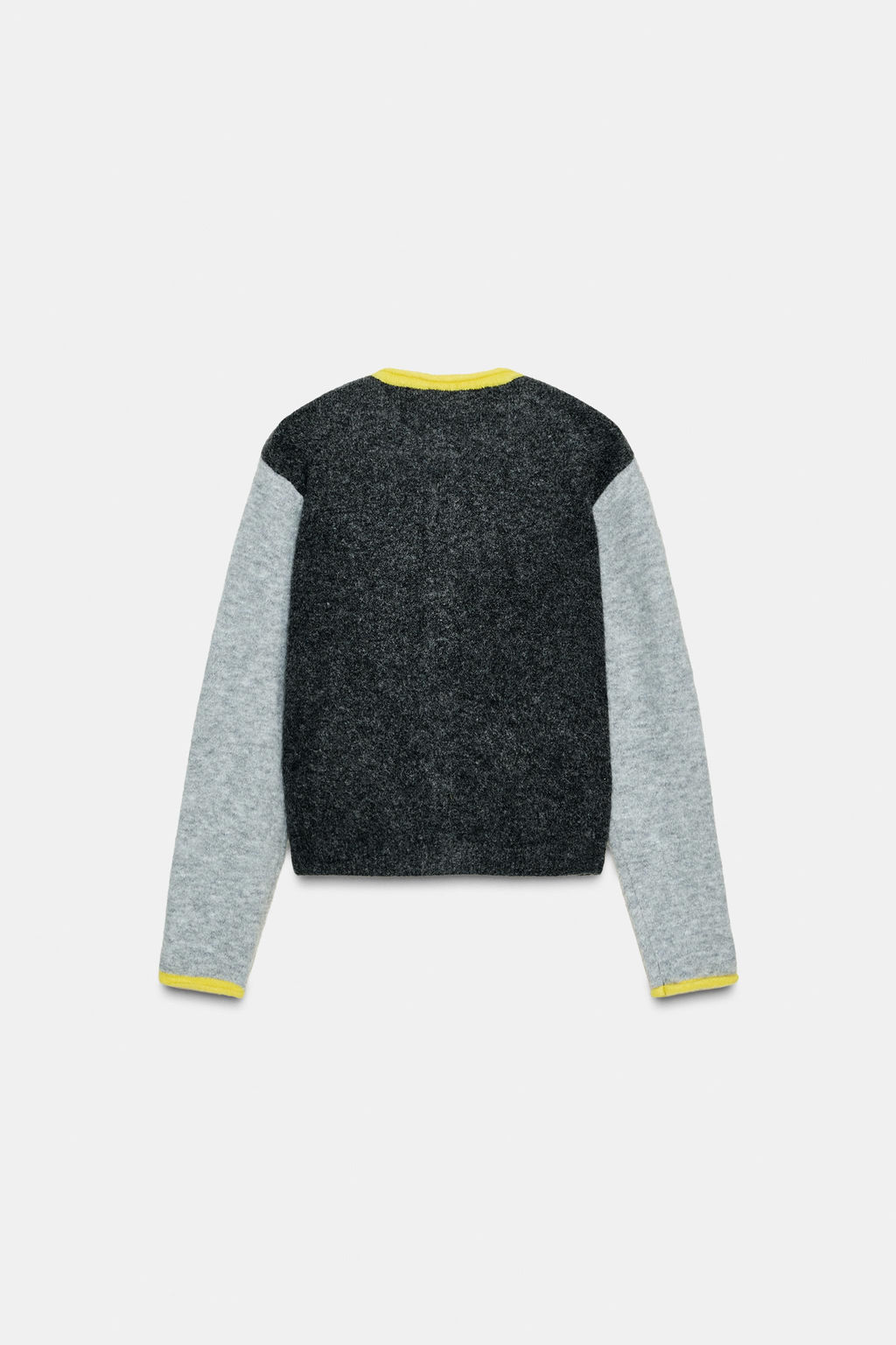 CHAQUETA PUNTO COLOR BLOCK / Multicolor - Zara фото 7