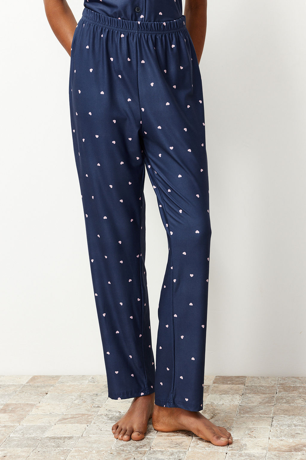 Gul Kurusu Kalpli Orme Pijama Tak?m? THMSS24PT00286 - Trendyolmilla фото 5