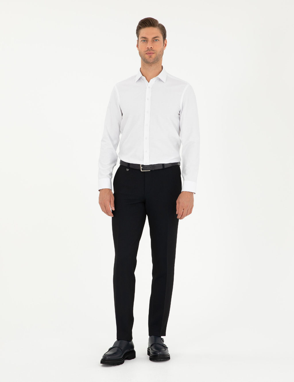 Lacivert Ex. Slim Fit Kuma_ Pantolon