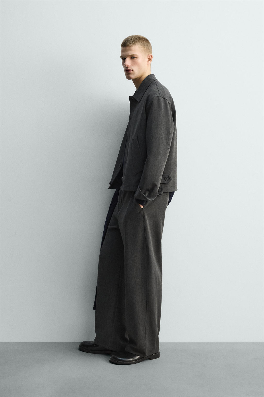 TEXTURED OVERSHIRT - Zara фото 4