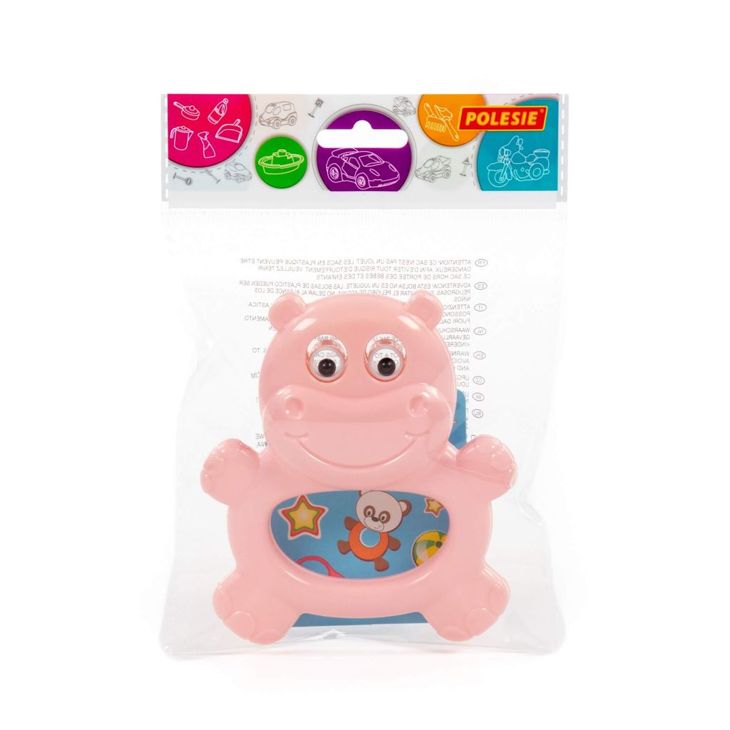 Погремушка Бегемотик - Полесье фото 6