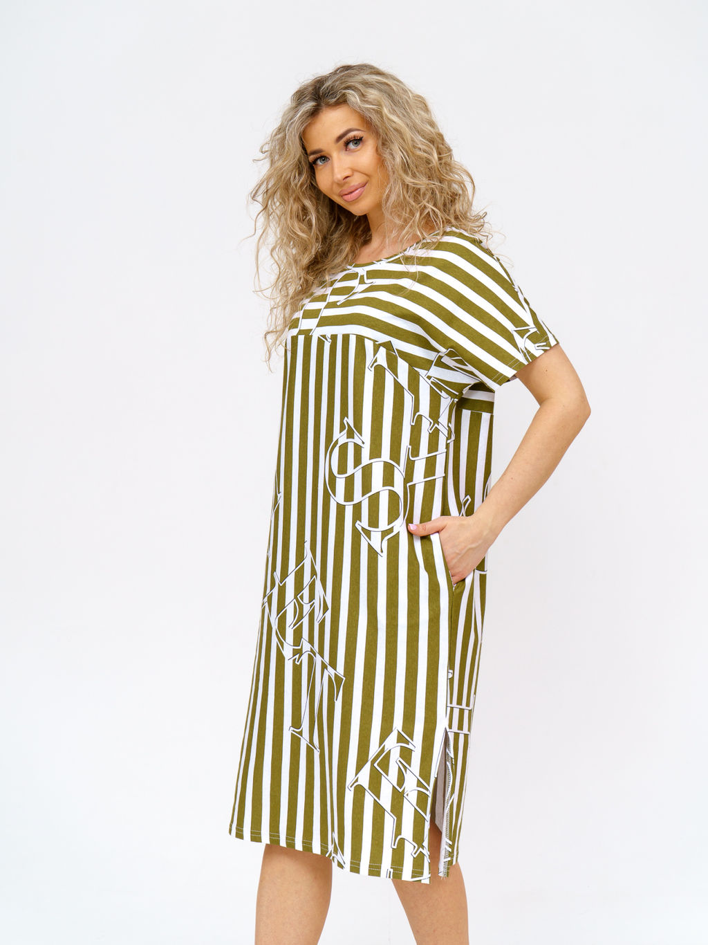 947 Платье "Хаки"