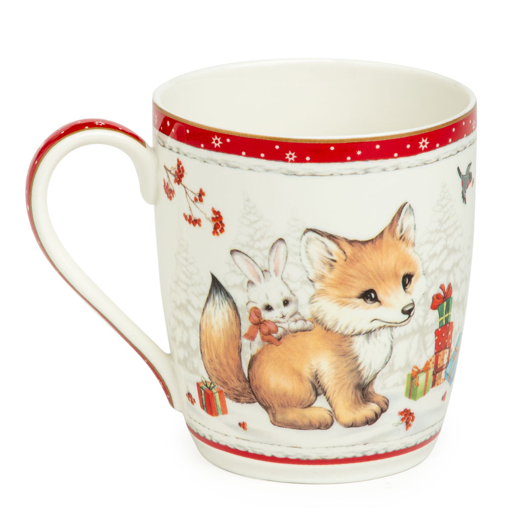 НАБОР ПОСУДЫ LEFARD C НОВЫМ ГОДОМ 3 ПР.: САЛАТНИК 800 МЛ, ТАРЕЛКА 19 СМ, КРУЖКА 400 МЛ  фото 15