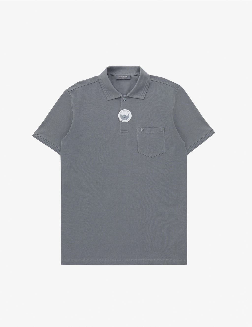 Antrasit Regular Fit %100 Pamuk K_vr_lmaz Polo Yaka Basic Ti__rt