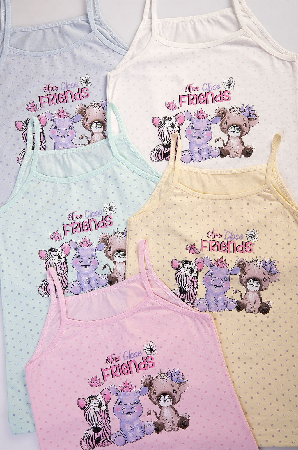 Майка на бретелях для девочки Donella  фото 4