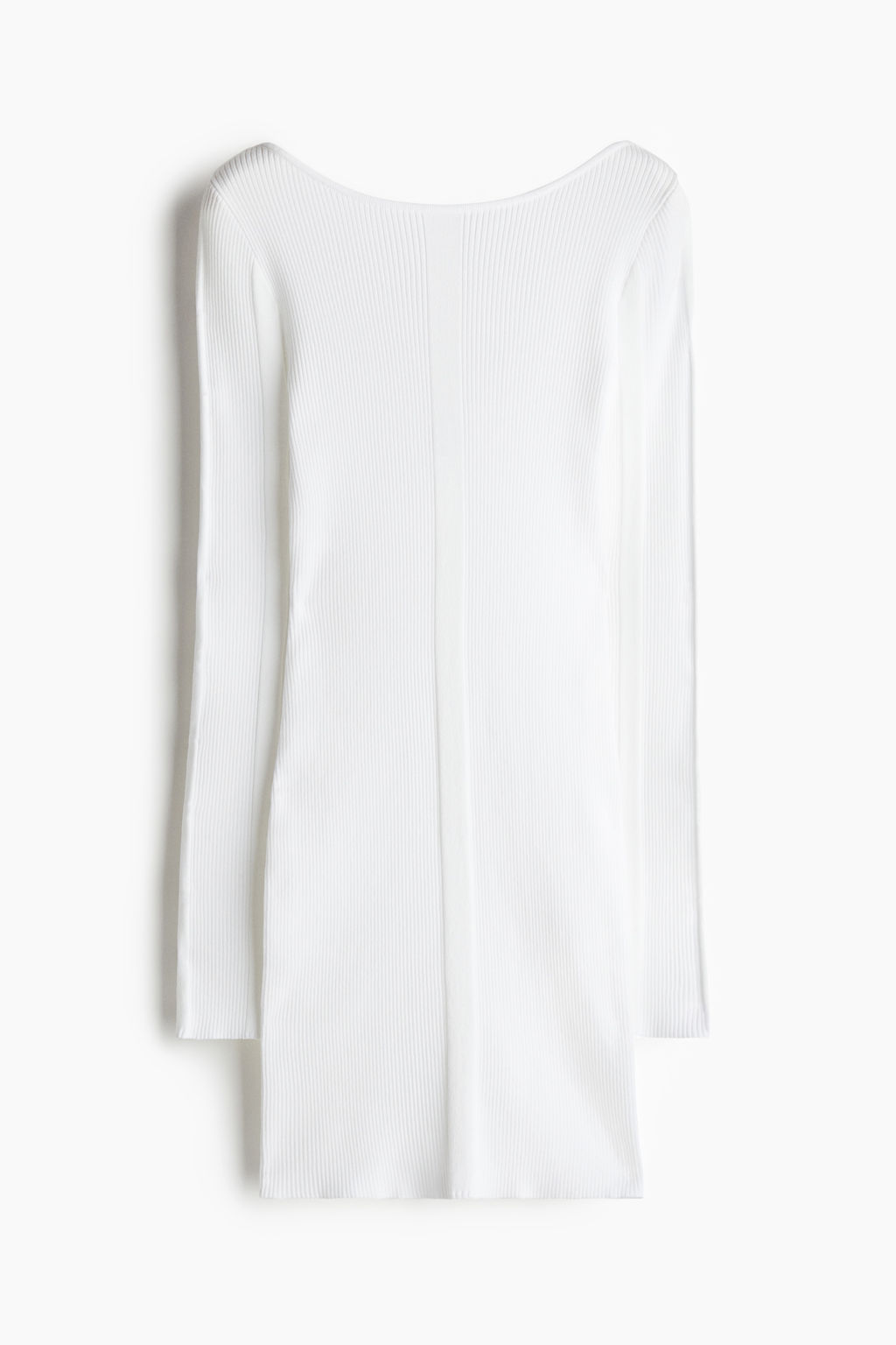Vestido ajustado en punto de canale - H&m фото 8