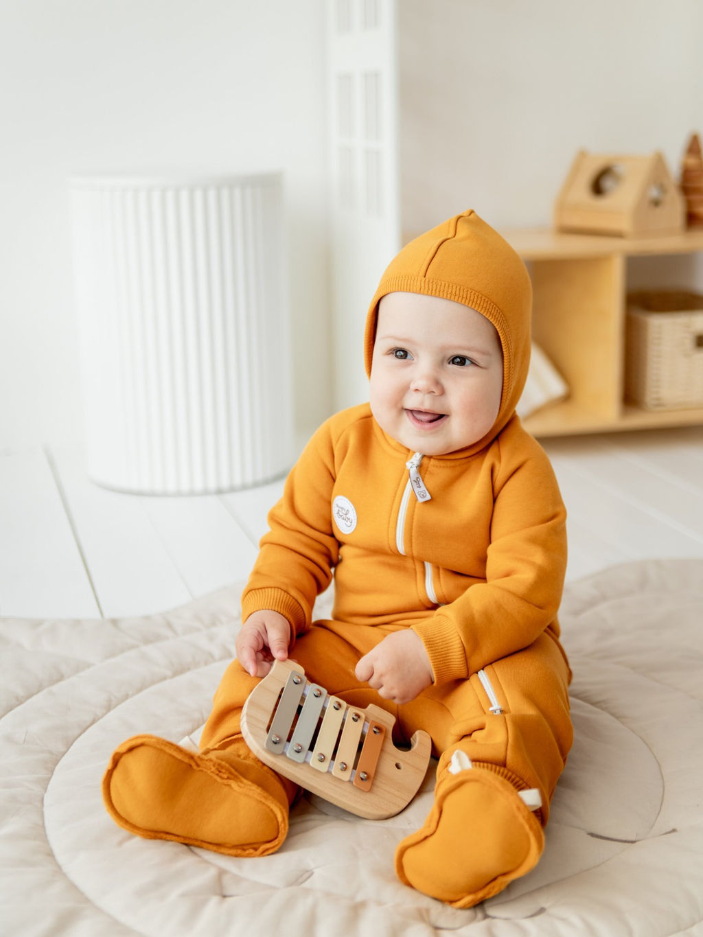 Комбинезон Янтарь утепленный 0+ - Bungly фото 7