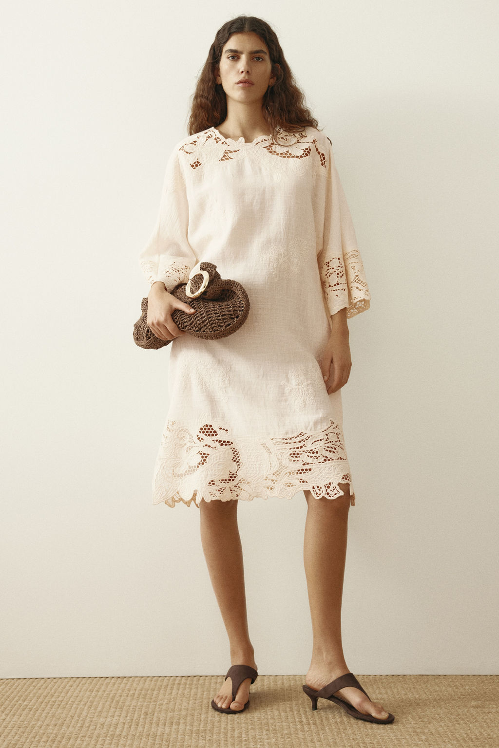 Vestido con bordado ingl?s - H&m фото 3
