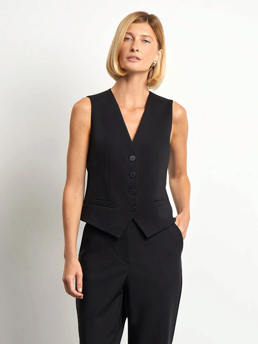 EMKA / Жилет приталенного кроя  фото 7