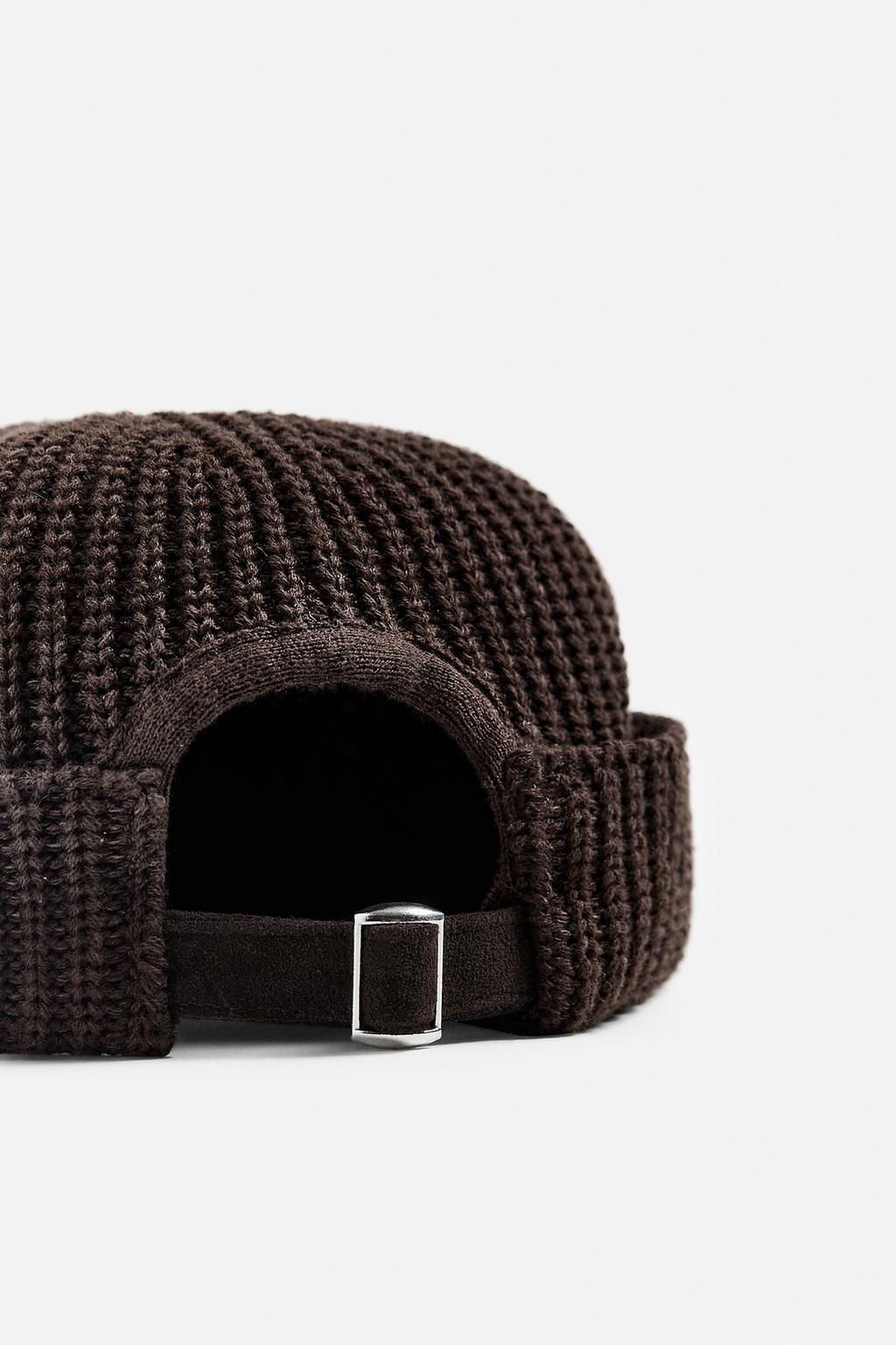 SHORT KNIT BEANIE - Zara фото 3