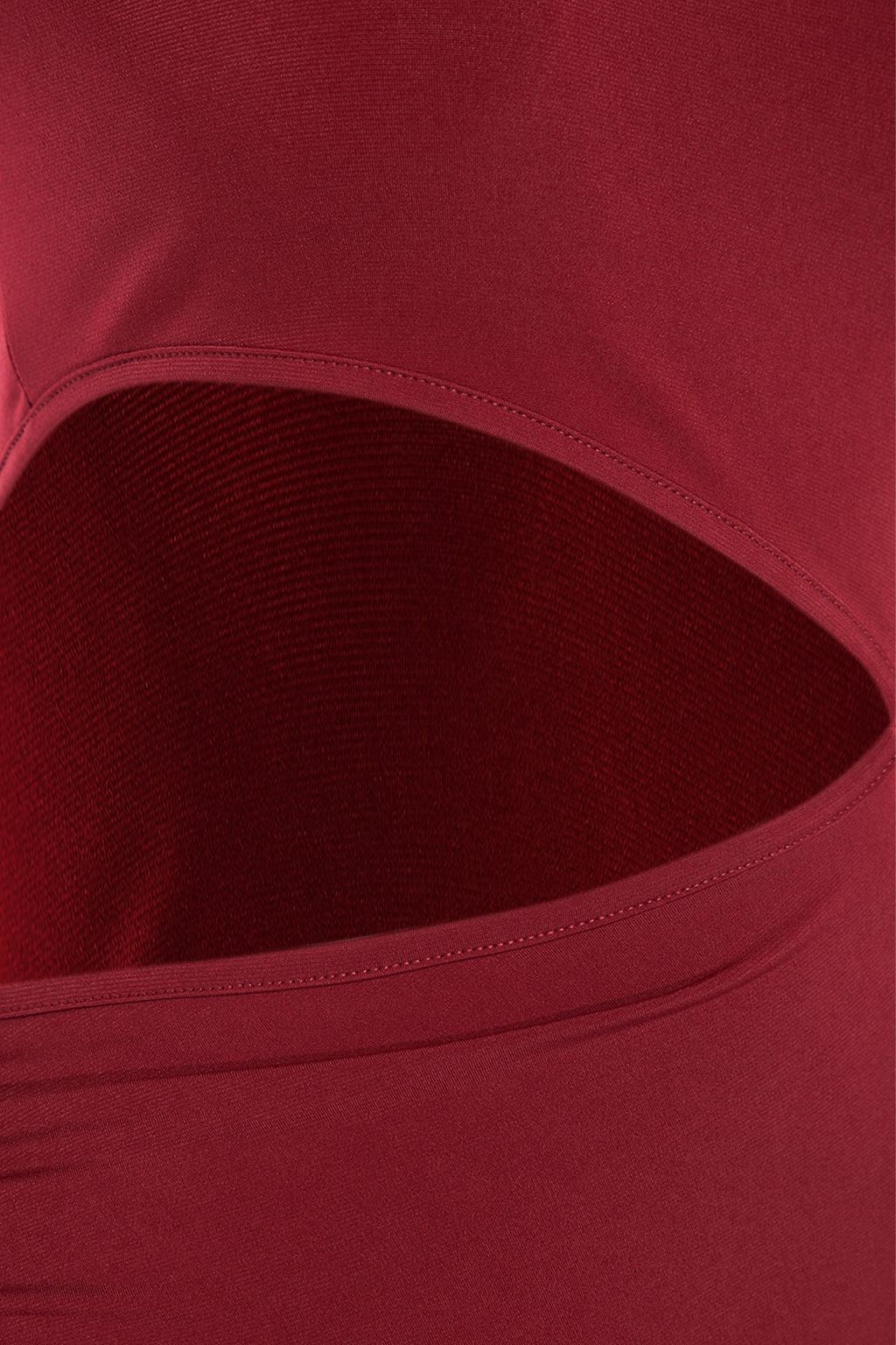 Trendyolmilla Siyah Kruvaze Yaka Cut Out/Pencere Detayl? Orme S?k Abiye Elbise TPRAW23EL00272  фото 15