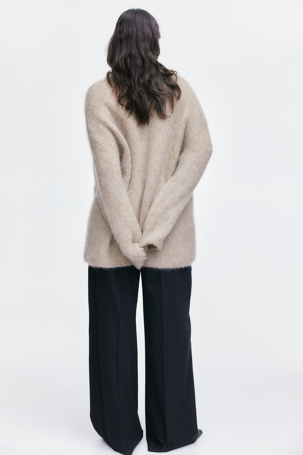 Jersey oversize en mezcla de mohair - H&m фото 3