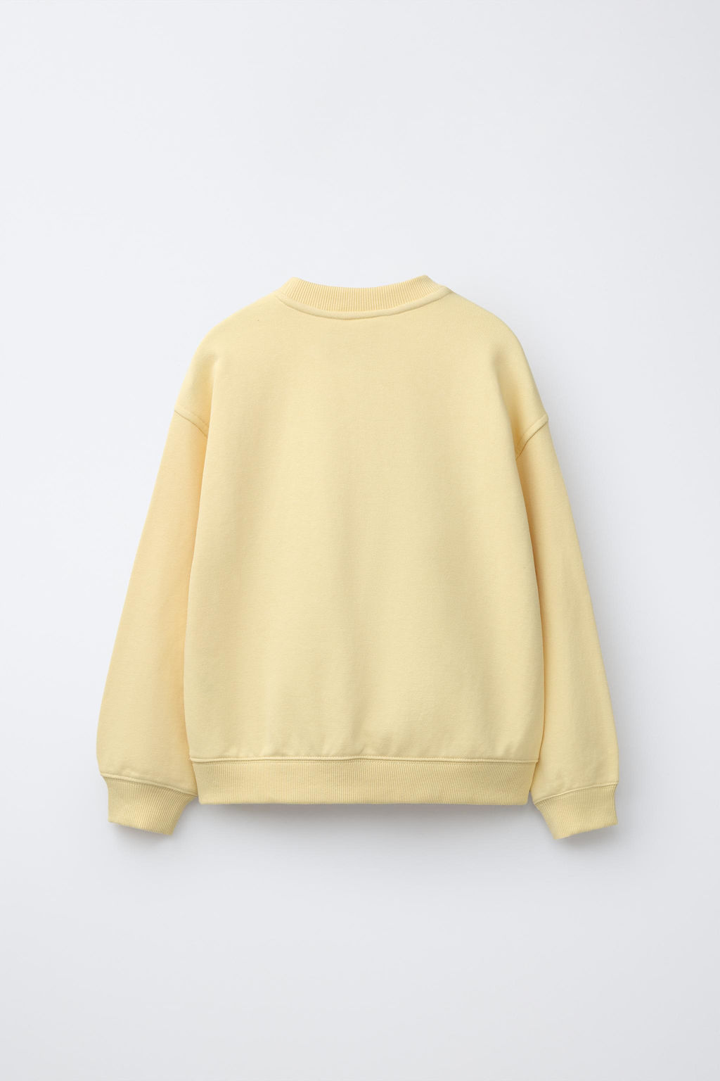 SUDADERA JOGGING TEXTO / Amarillo - Zara фото 2
