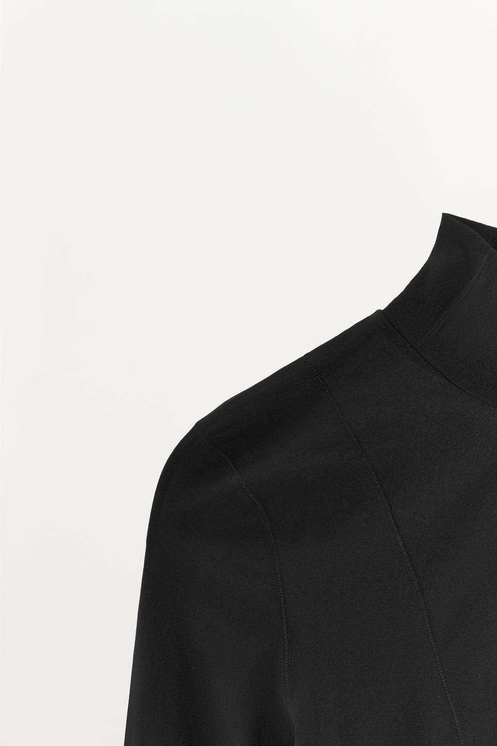 FITTED TOP WITH TOPSTITCHING - Zara фото 15