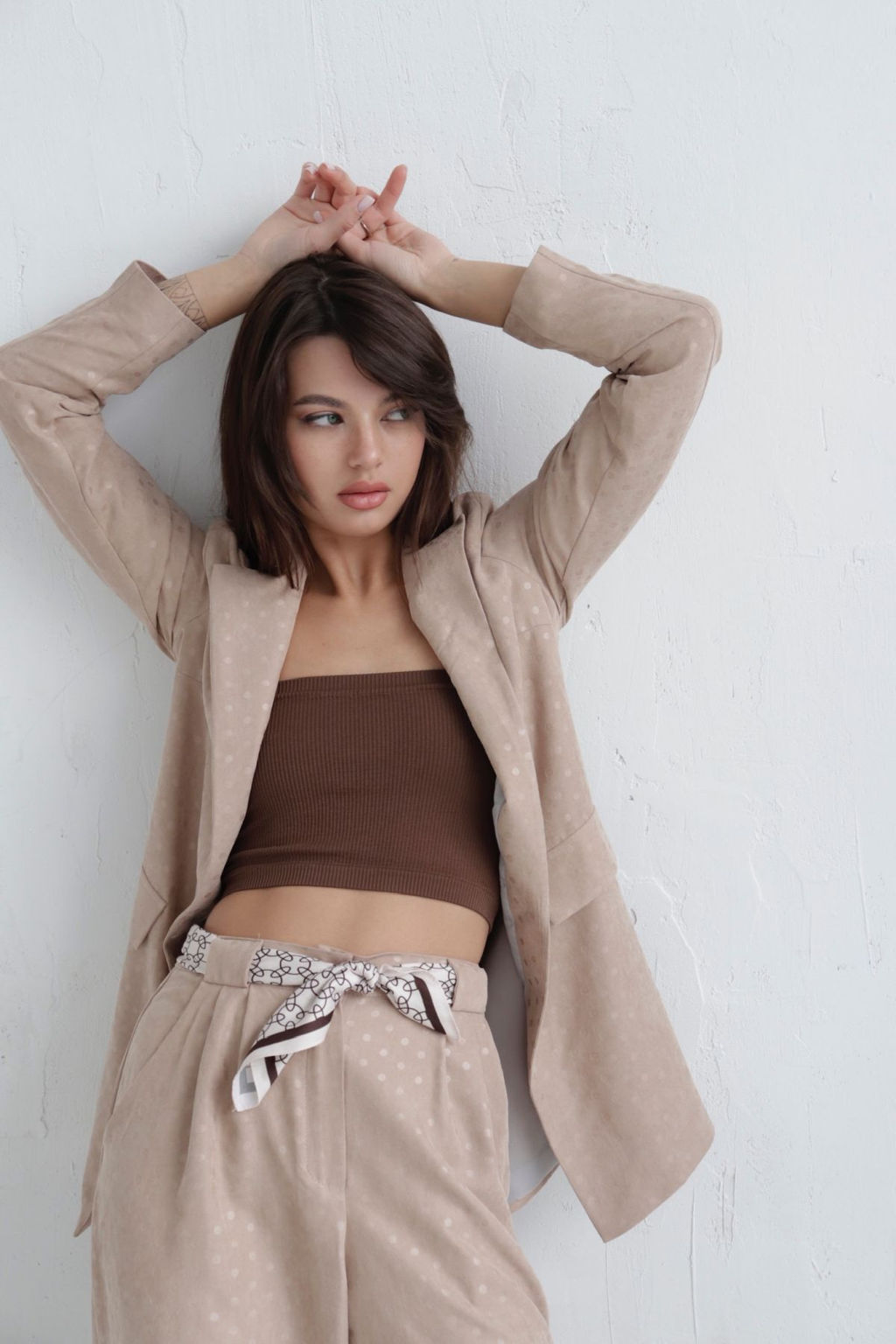 Жакет удлинённый с английским воротником - Martichelli фото 131