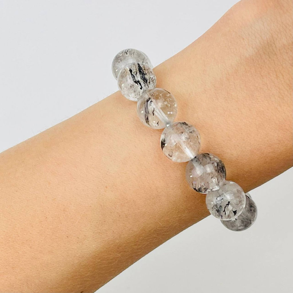 Браслет из Херкимерского Алмаза 18 см