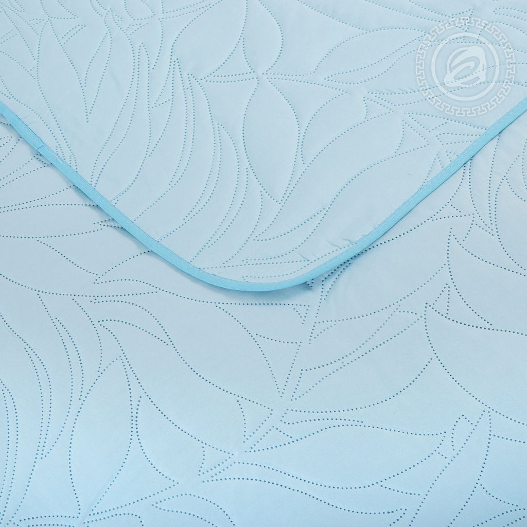 Голубой 150х215/1 шт. Покрывала (ультрастеп)