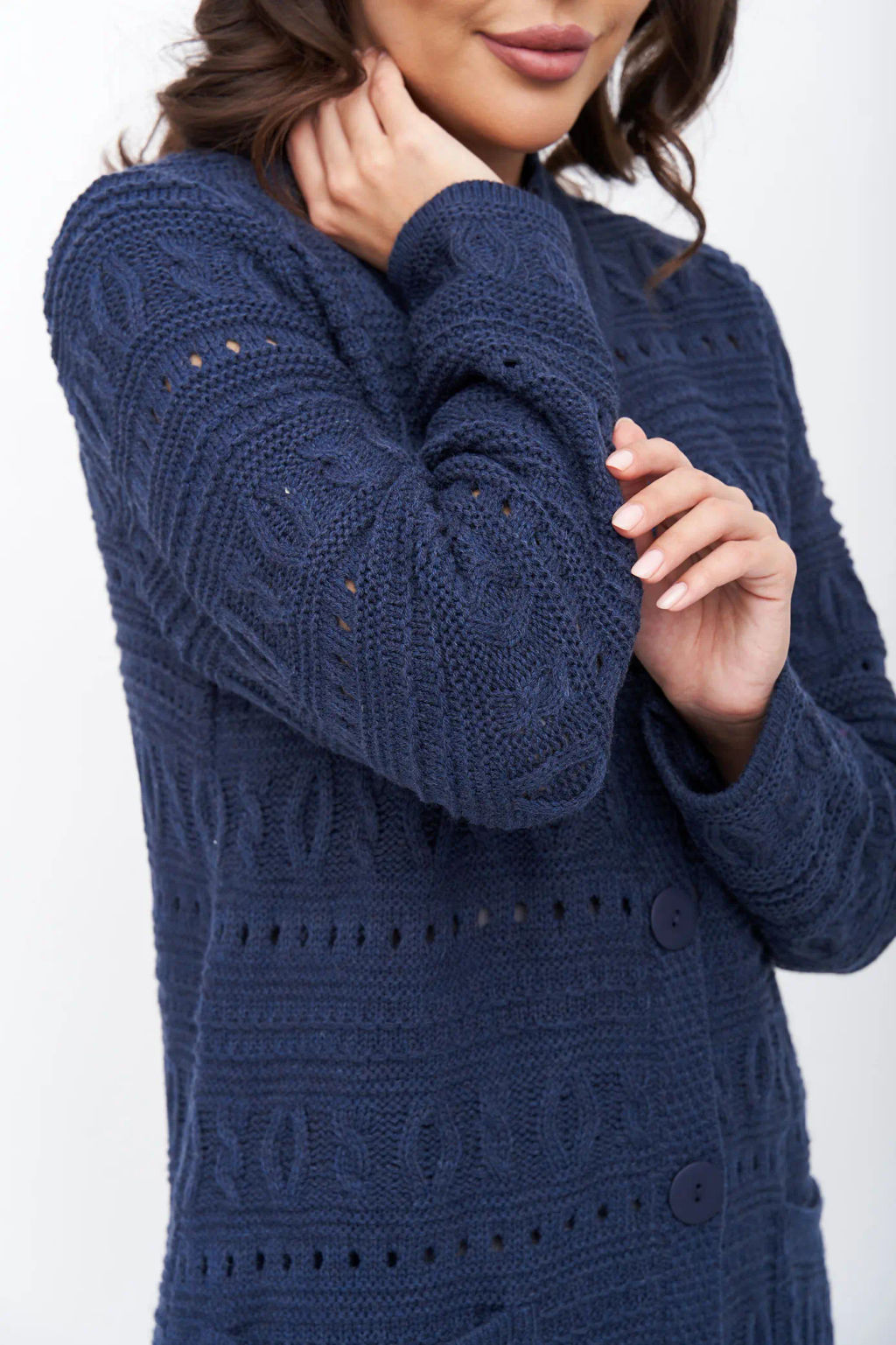 ЗЛАТА Кардиган 351865/джинс